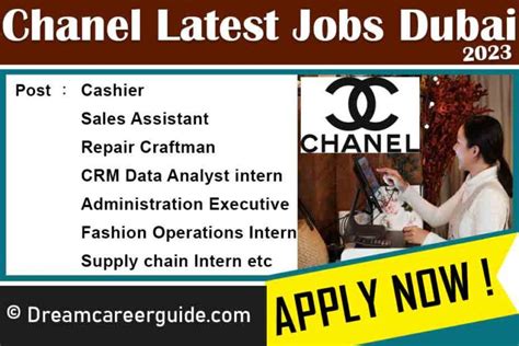 vacature chanel|chanel work from home jobs.